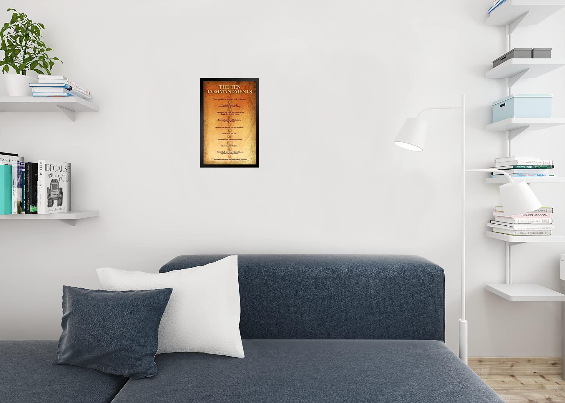 アンティーク　19世紀　宗教　宗教証明書 黒フレーム アンティーク 19世紀 宗教 宗教証明書 黒フレーム